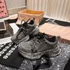 Height-increasing Platform Dad Shoes Autumn New Breathable Versatile Lightweight Non-slip Casual Sports Shoes