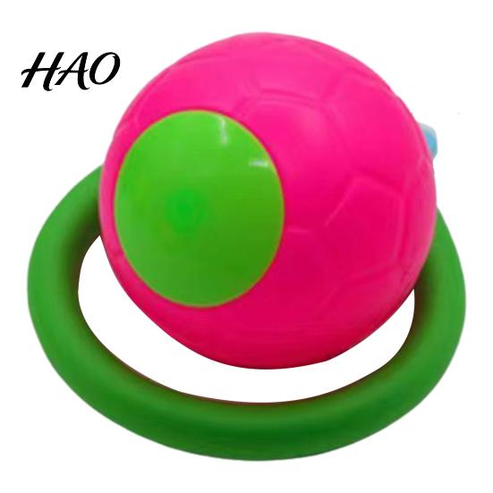 Kids Fitness Toy Glowing Bouncing Ball Lightweight Enhance Concentration Colorful Ankle Skip Swing Flashing Jump Ring Sports for Jumping