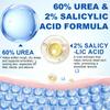 Krem for fotpleie med urea, Fuktighetsgivende og eksfolierende fotpleiestift, Mot tørrhet og sprekker, Ikke-fettete 40g