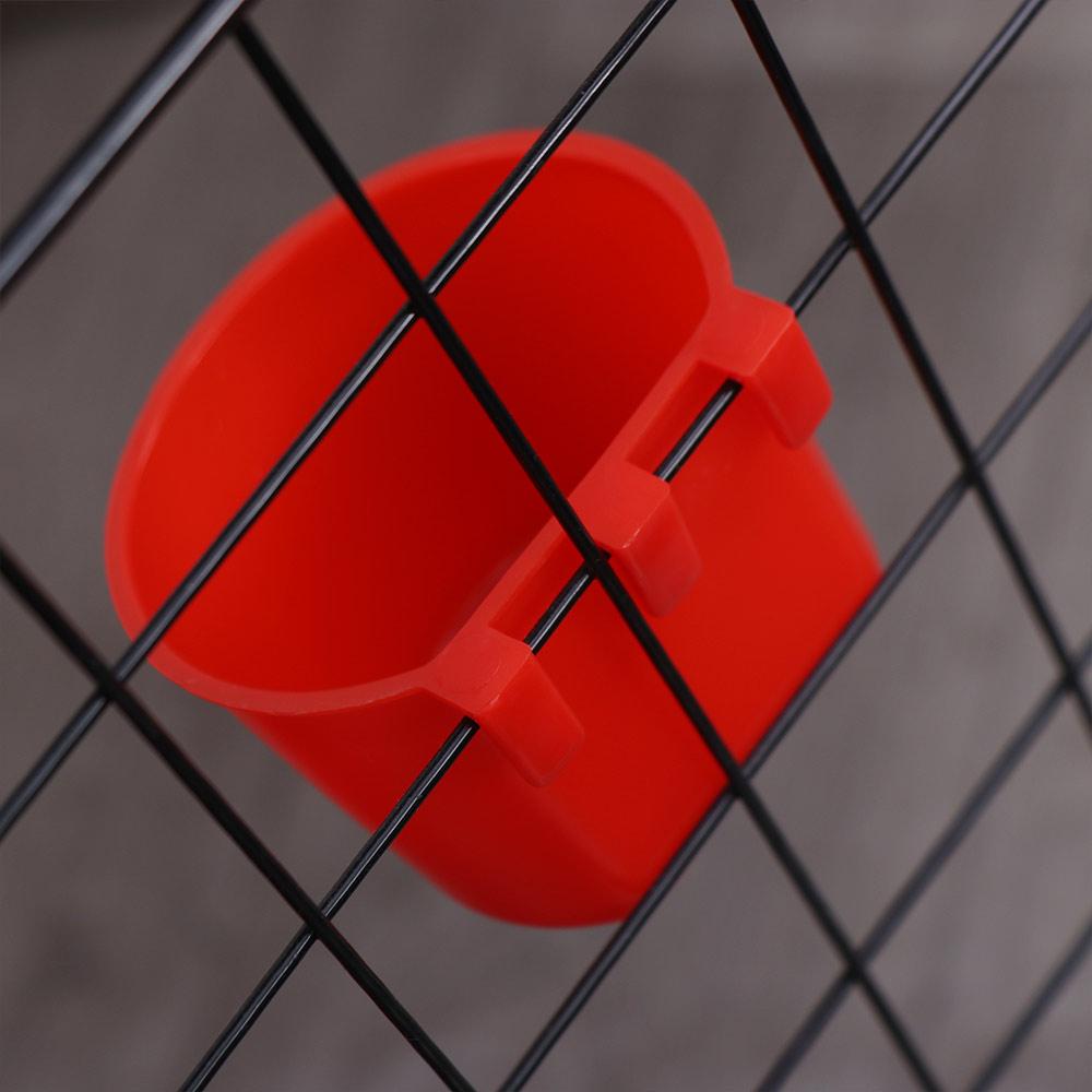 20pcs Hanging Chickens Rabbit Feeders Plastic Feeder Cage Cups  Watering