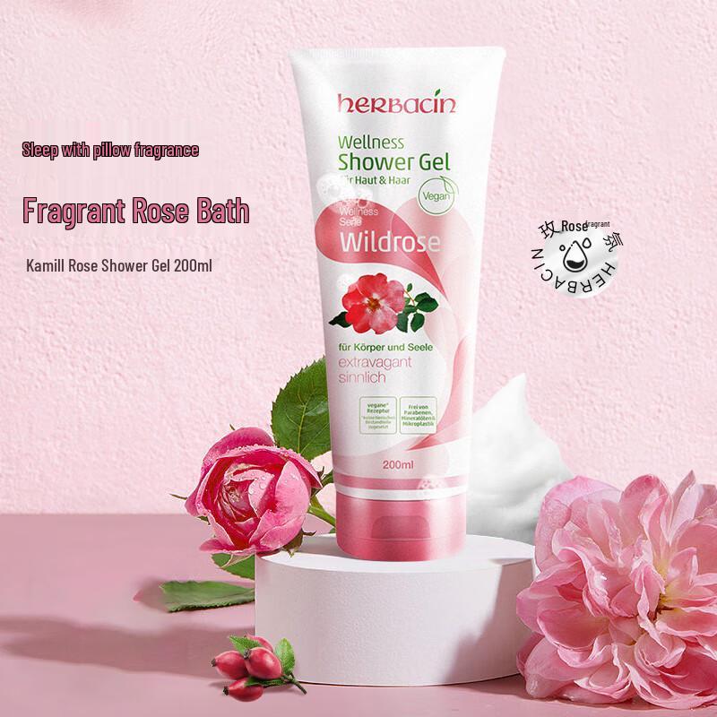 Herbacin Chamomile Rose Shower Gel