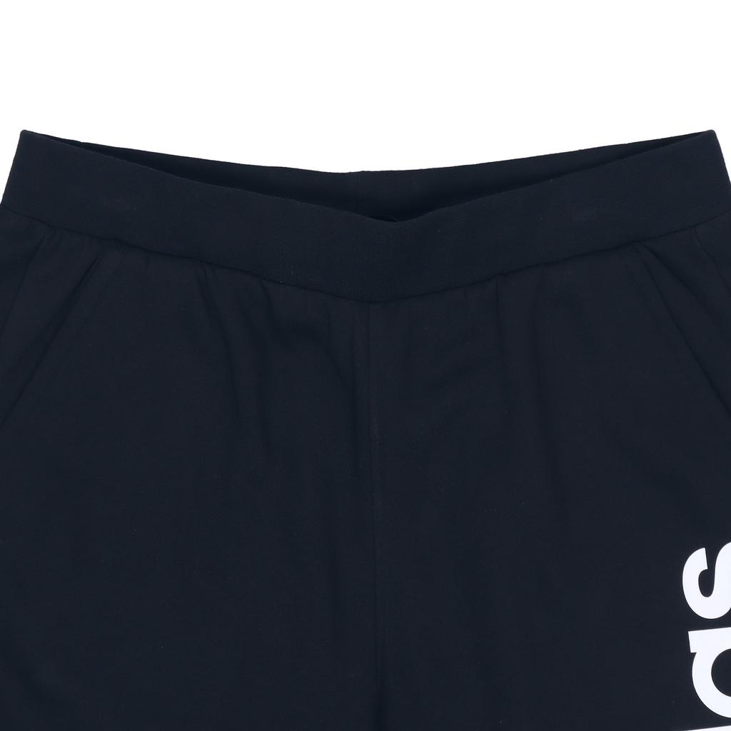 Adidas Neo Logo Print Fleece-Lined Warm Jogger Sweatpants Men Bottoms Black CV9327