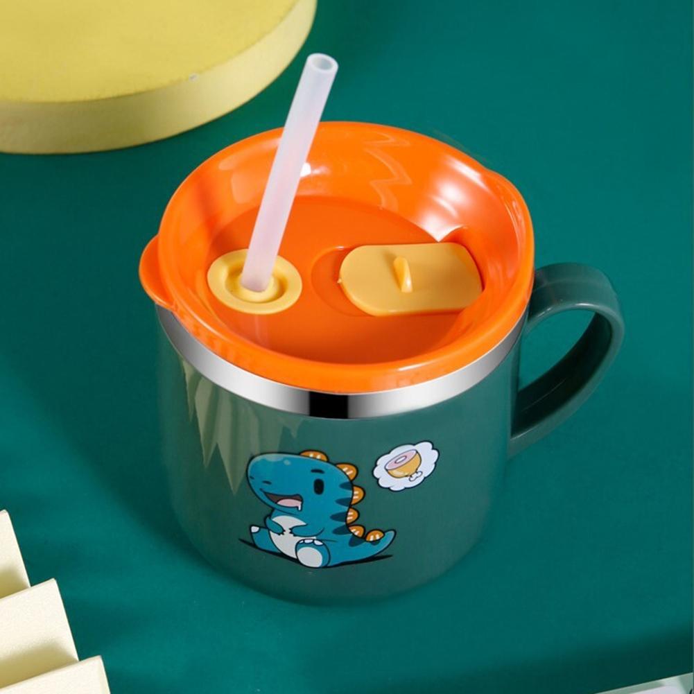 Steel Milk Cup Double Layer ML Stainless Steel 316 Stainless Steel Pink Yellow