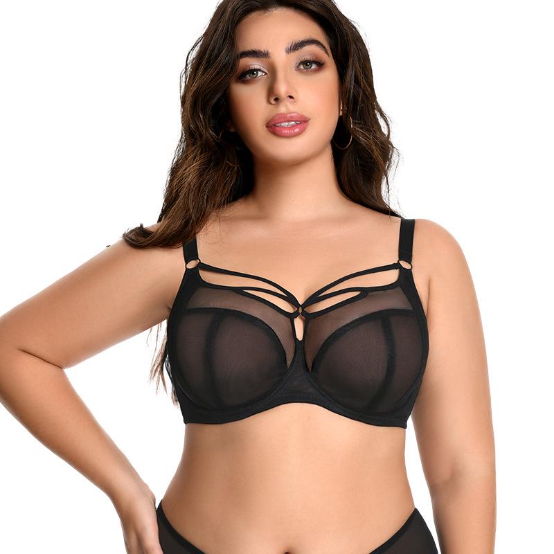 Plus Size Anti-Sagging Breathable Lingerie for Women with Large Busts.