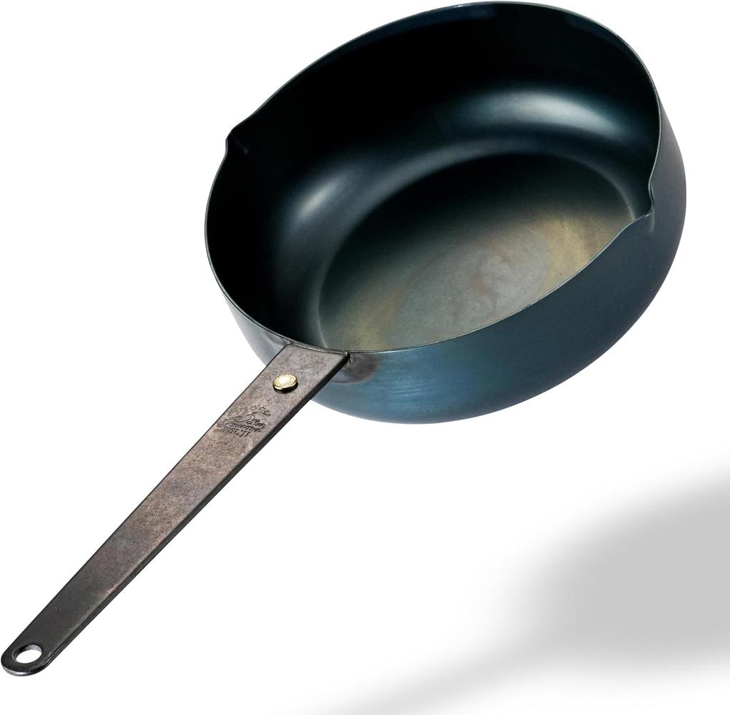 Iron Tetsu Iron Frying No Seasoning IH Gas Stove Lightweight Pot, Pot, 20cm, Pan, Required, Compatible, Compatible,