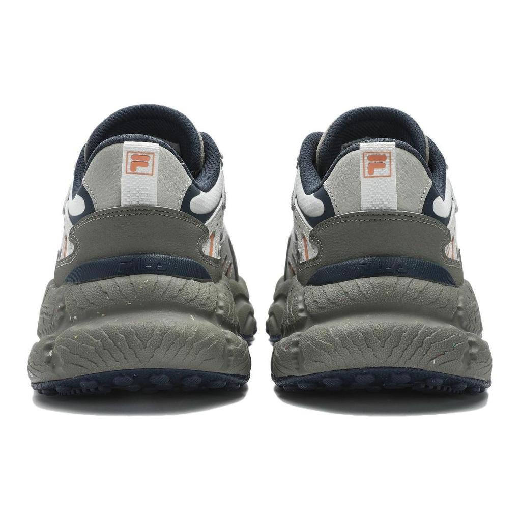 FILA Fern Slip Resistant Abrasion Resistant Low top Casual Shoes Men's Green Gray F12M411106FVA