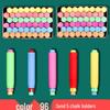 Hexagonal Dustless Colored Chalk for Children's Blackboard and Classroom Teaching