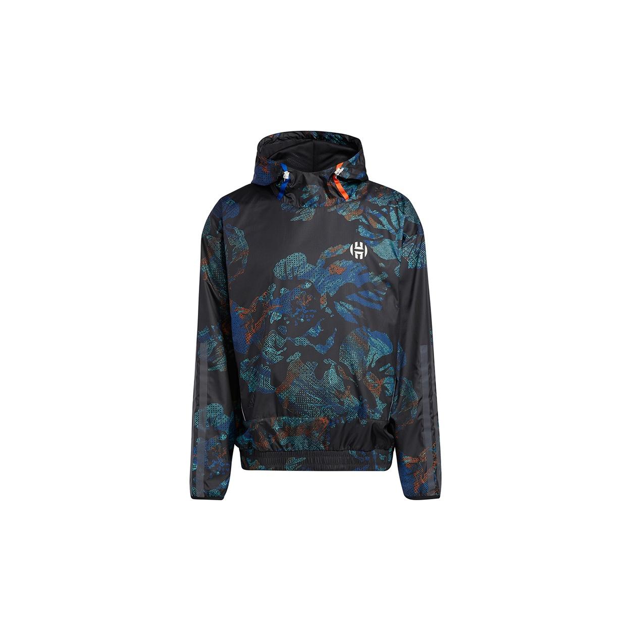 Men s adidas Hrdn Nxt Jkt Sports Jacket Black GH6696 M
