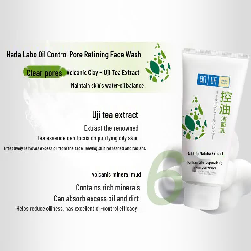 MENTHOLATUM Hada Labo Pore Clarifying Oil Control Cleanser