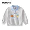 MOMOCO Girl's Autumn Letter Print Sweatshirt
