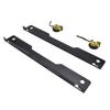 Heavy Duty Wheel Alignment Tool Kit 2PCS Black Toe Alignment Tool Plates with 2 Tape Mesures