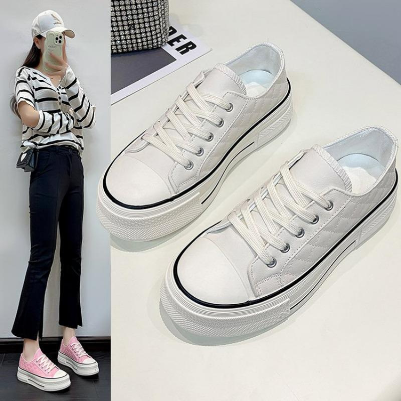 обувь женская 2024 тренд Вулканизированная обувь женская обувь для скейтбординга — фото 4