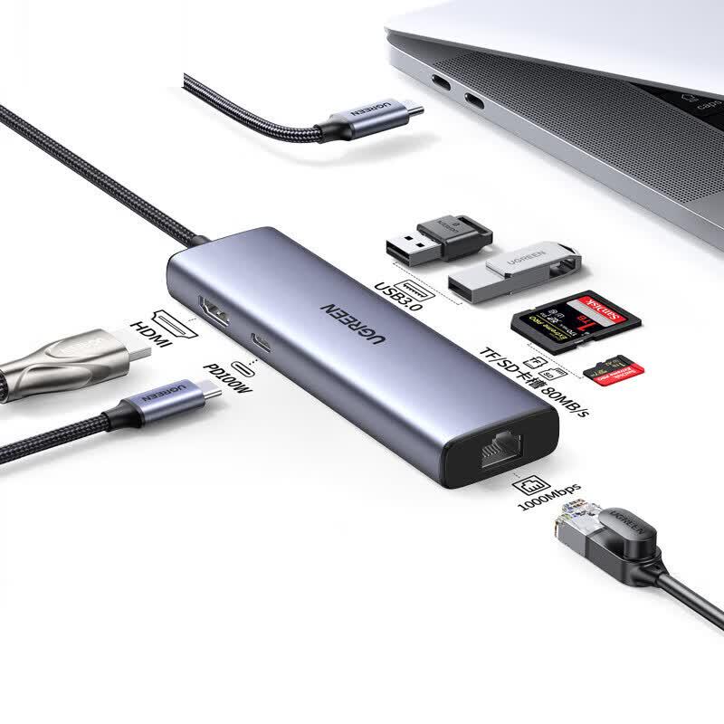 UGREEN USB-C Thunderbolt 4 7-in-1 Docking Station
