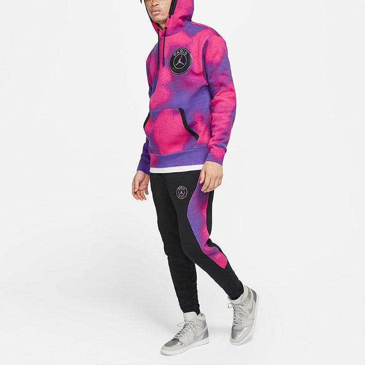 Jordan Embroidered Fleece Pullover Hoodie Men Hoodie Psychic-Purple CK9650-510