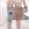 Winter Camel Hair Knee Warmers Fleece-Lined Thickened Windproof for Unisex Middle-Aged and Elderly Knee & Leg Protection