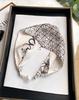 Magnetic Buckle Silk Scarf Headband Internet Celebrity New Magnetic Buckle Bracelet Small Long Women's Summer Casual Necklace Diamond Neck Band
