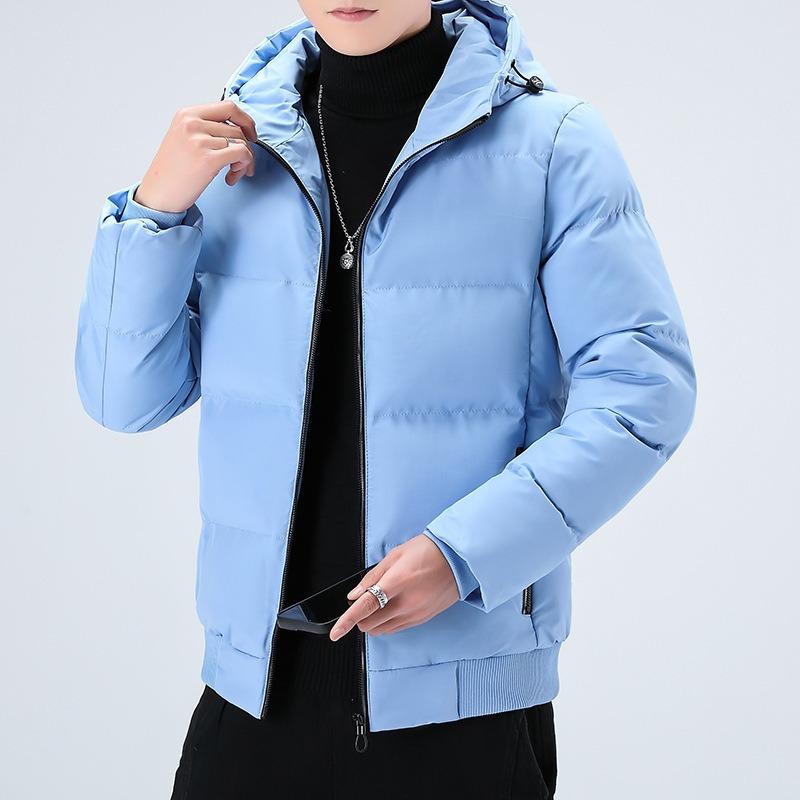Winter Neuer Trend Feder Rong Wattierte Jacke Herrenjacke Kapuzenwattierte Jacke Verdickt Übergröße Herrenjacke