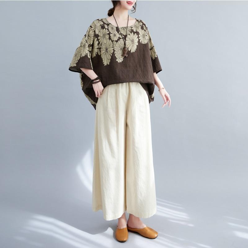 DIMANAF 2026 Plus Size New T-Shirt Women Print Loose Casual Casual Lady Tops Tees Shirts Oversize Summer