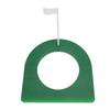 Golf Practice Putting Cup Plastic Putter Plate with Detachable Flag Indoor Trainer Aids