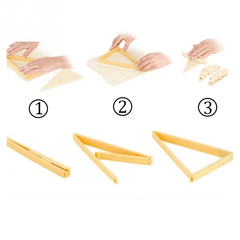 Croissant Mold Bread Cutter Molds Roll Croissant Maker Baking Pastry Tool Kitchen Gadget Baking Tools