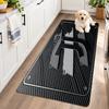 Flannel Kitchen Mat Juventus FC Soft Area Rug Non Slip Floor Carpet Home Decoration