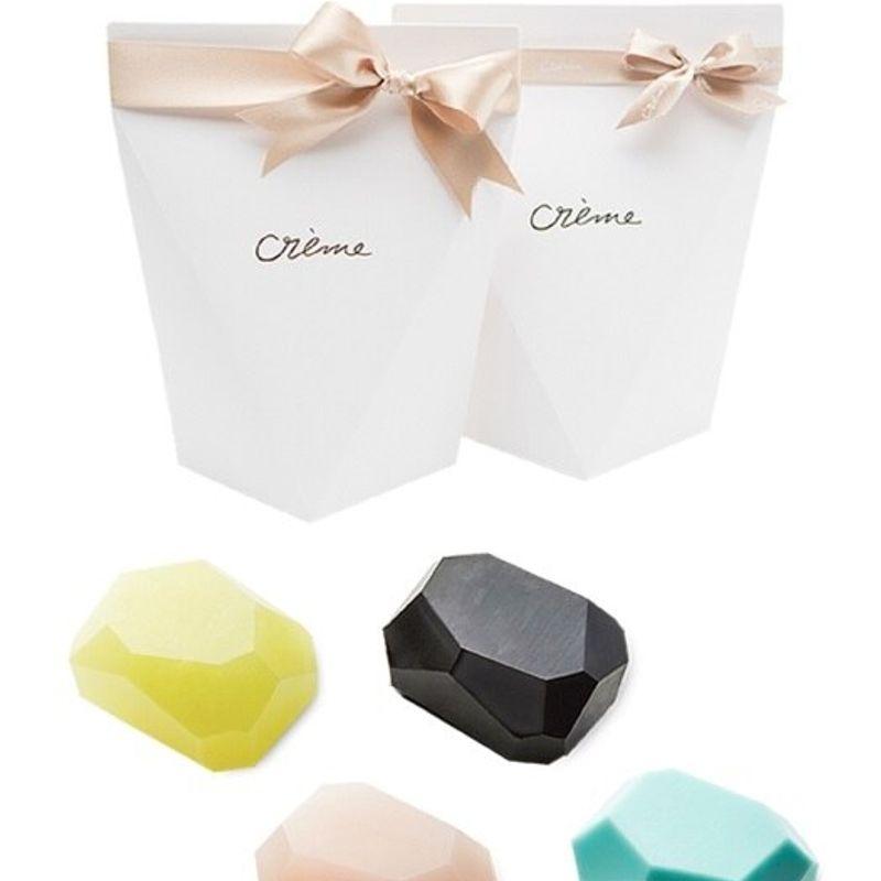 CREME Stone Soap Gift Set - Simple Stone + Simple Stone Deep Indigo + Charcoal Black