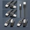 USB 2.0 Printer Cable 5M Type A Male To B Male Scanner Cord High Speed 480Mbps 90Degree Elbow for Offices and Home Use