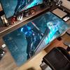 Overwatch Genji game Beautiful patternsOffice Computer Desk Mat Table Keyboard Big Mouse Pad Laptop Cushion Nonsl-ip Decor