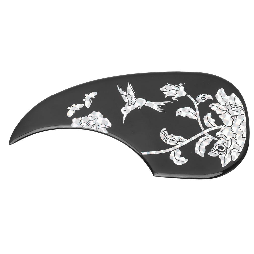 Gitarrenschlagbrett Präzise geschnitten Schönes Muster Dekorativ Selbstklebend Akustikgitarrenkratzschutz