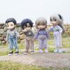 1/12OB11 BJD Puppenkleidung Mode Lässig gestreifte Jogginghose für SD YOSD Puppen Outfits Hosen Puppenzubehör 5CM