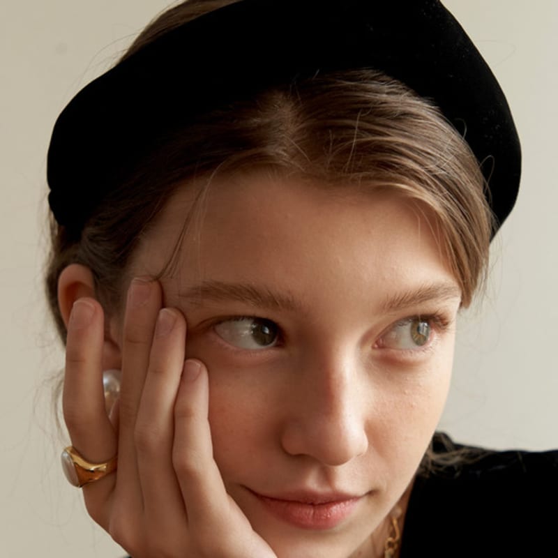 TATIANA Bandana Velvet Hair Band_HB0102