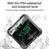 A20F-IP54 4X90° Portable Digital Inclinometer LCD Backlight Digital Protractor Slope Meter Digital Angle Ruler Reusable (Green)