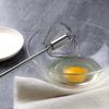 Frullino per le uova semiautomatico a pressione manuale Accessori da cucina in acciaio inossidabile Strumenti Utensili per crema autogiranti Frusta Miscelatore manuale