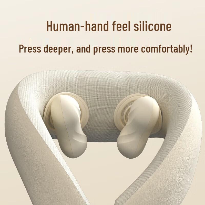 HEZHENG U-shaped Neck and Shoulder Massager with Heat CN Plug (adapter Included)