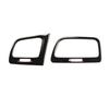 Car L&R AC Air Outlet Vent Cover Trim For VW Golf MK7 MK7.5 2014-19 Black Steel