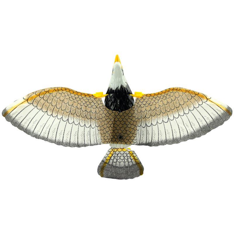 Hračka pro kočky k zavěšení na dveře s motivem orla: Elektrický zvuk vydávající pták pro samostatnou hru a úlevu od nudy