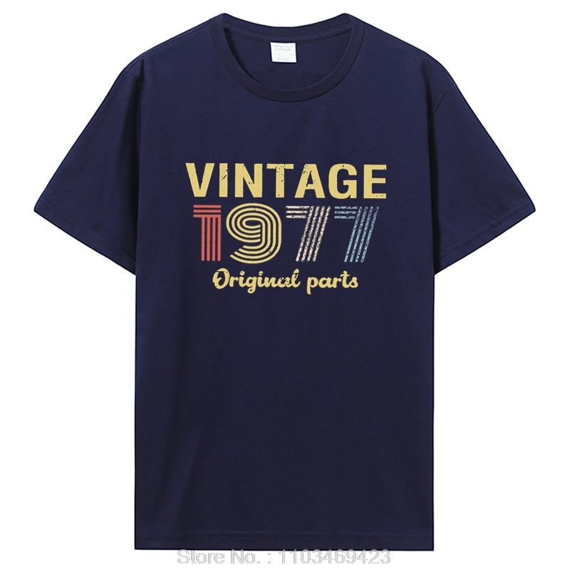 Vintage 1977 Limited Edition T Shirt Women Unisex Summer Cotton T-shirt Short Sleeve Oversized Graphic Tee Shirt Clothing