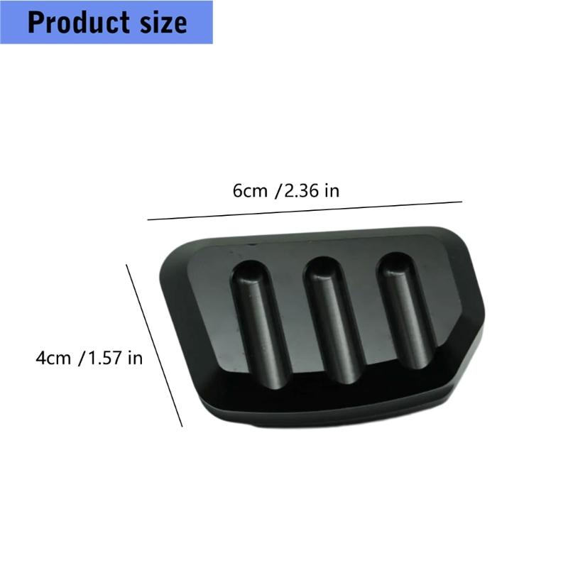 Side Stand Parking Support Plate Kickstand Pad for PCX125 PCX150 PCX160 Motorcycles, Machined Metal Extension Pad for Uneven Ground and Daily Parking