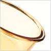 Lock&Lock Crystal Amber Round Glass Food Container Set