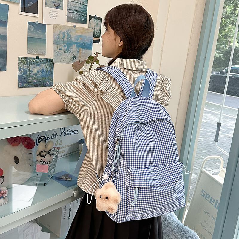 Damenrucksack mit großem Fassungsvermögen Schultasche für Mittelschüler