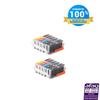 Compatible Ink Cartridges Replacement for Canon 570 571 XL for Pixma MG5750 TS5050 MG5751 MG5752 MG5753 MG6850 MG6851 TS5051