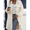 Autumn Winter Women's Fluffy Casual Versatile Outerwear Jacket Trendy Hot Sale