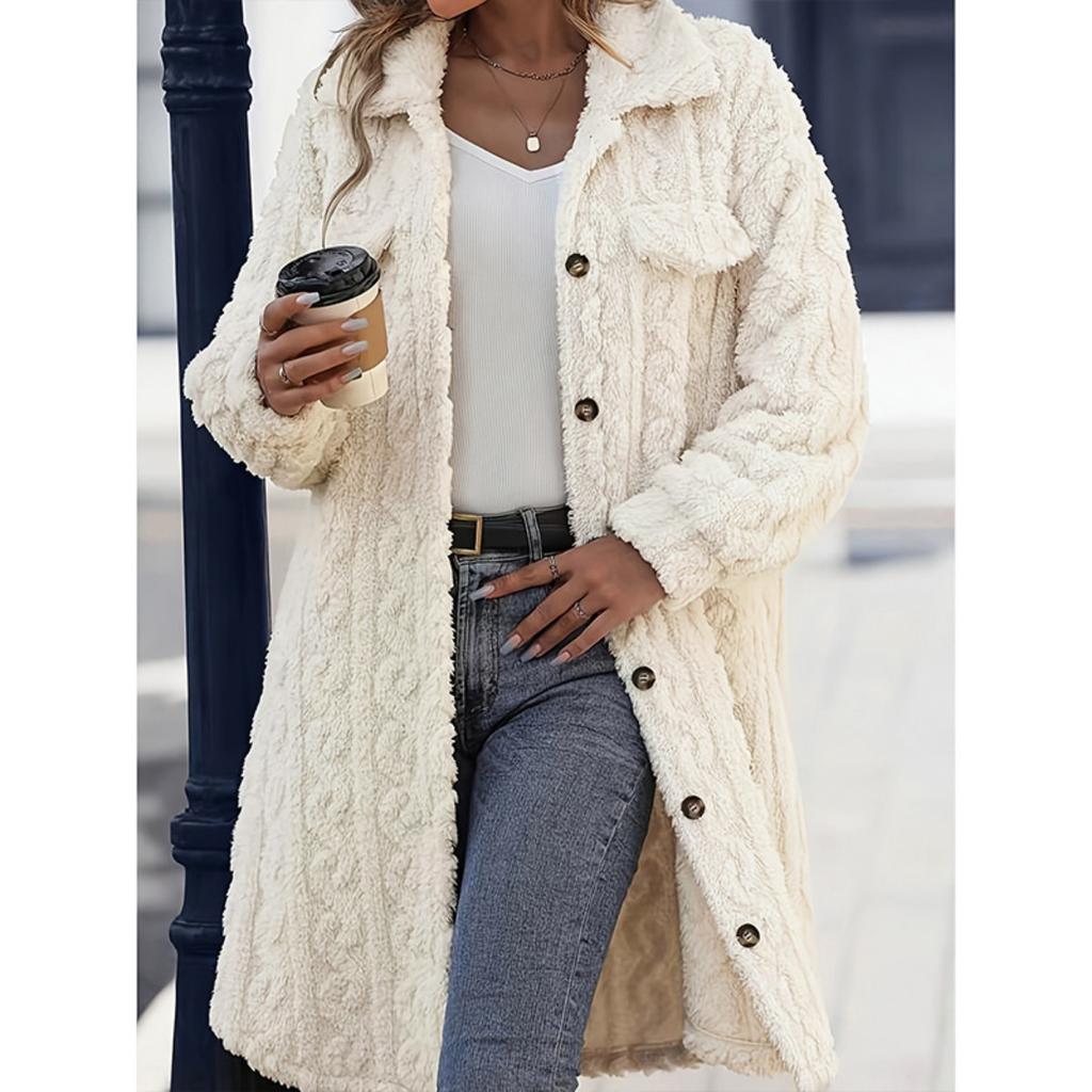 Autumn Winter Women's Fluffy Casual Versatile Outerwear Jacket Trendy Hot Sale