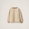 MIU Women's Retro Corduroy Patchwork Diamond Pattern Warm Jacket