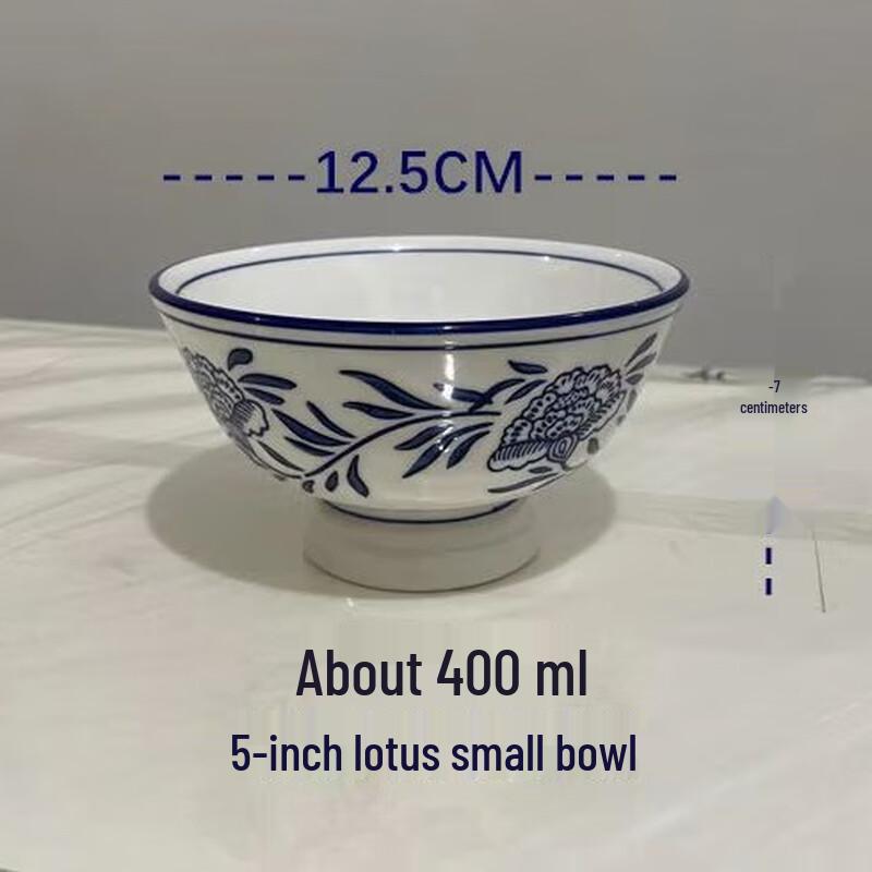 Traditional Ceramic Noodle Bowl