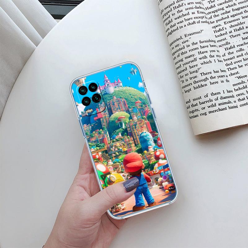 

M-Marios Transparent Phone Case for Motorola Moto Edge 20 30 40 50 S30 Fusion Ultra Pro Neo Lite + G200 G23 Motorola Edge 20 Pro