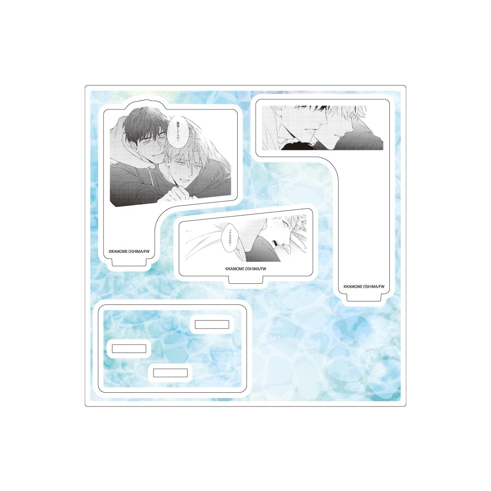 

Oshima Kamome Sensei 01 Summer BL Fair Acrylic Stand Plate Working Couple s Vacation [Official Illustration]