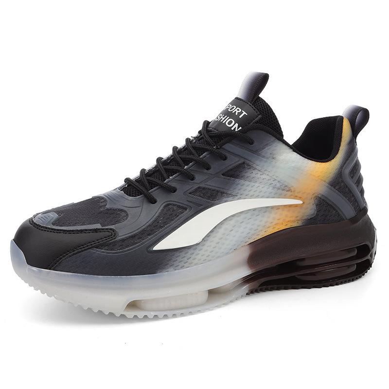 Men's shoes Four seasons mesh breathable trend versatile casual youth running casual fashion non-slip heightening dad shoes