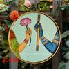 Handmade Metal Tin Plate Wall Art Home Decor 20x20cm