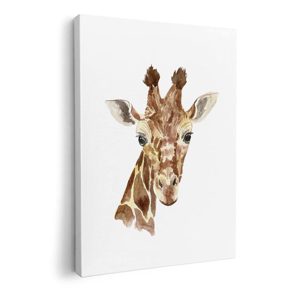 Art 420mm x Wall Wooden Stylish Interior Giraffe Panel, Painting, Decoration, igsticker, 297mm, A3, Photo, Hanging, Frame, Decor, 020030, Animal,